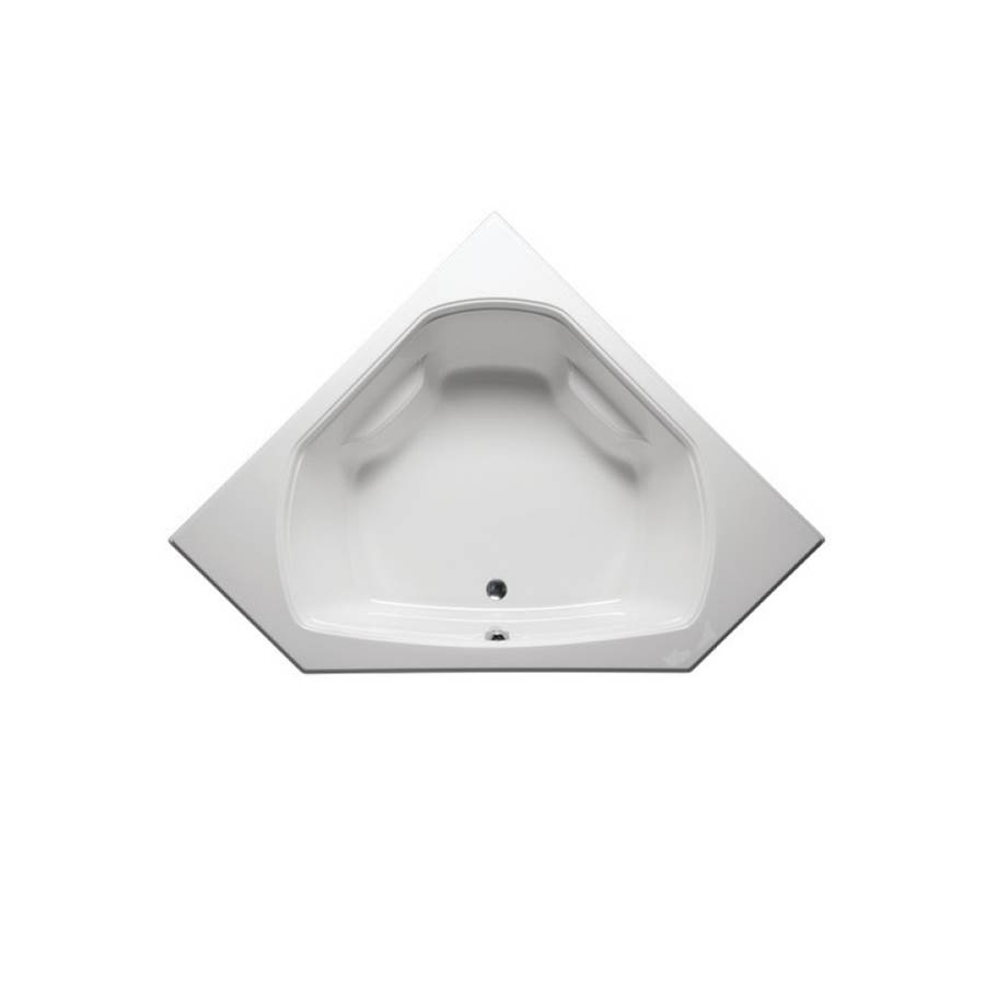 Americh Quantum Corner 6060 - Luxury Series / Airbath 5 Combo - White