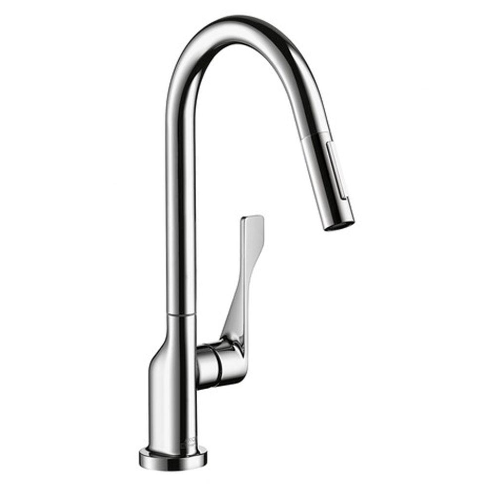 Axor Citterio HighArc Kitchen Faucet 2-Spray Pull-Down, 1.75 GPM in Chrome