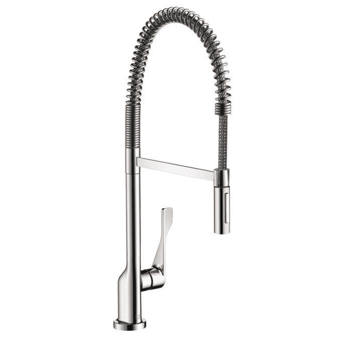 Axor Citterio Semi-Pro Kitchen Faucet 2-Spray, 1.5 GPM in Chrome