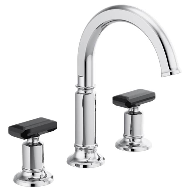 Brizo Invari® Widespread Lavatory Faucet with Arc Spout - Less Handles 1.2 GPM