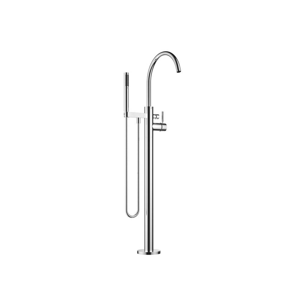 Dornbracht Meta Single-Lever Tub Mixer For Freestanding Installation With Hand Shower Set In Polished Chrome
