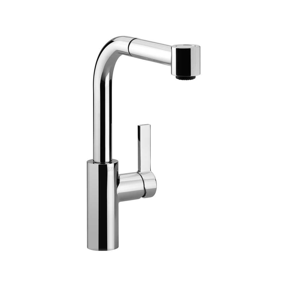 Dornbracht Elio Single-Lever Mixer Pull-Out With Spray Function In Polished Chrome