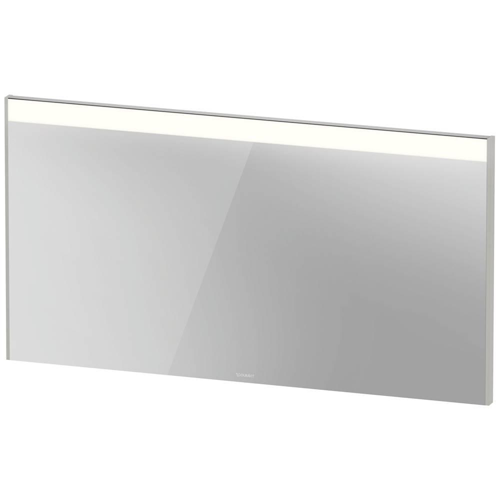 Duravit Brioso Mirror with Lighting Concrete Gray