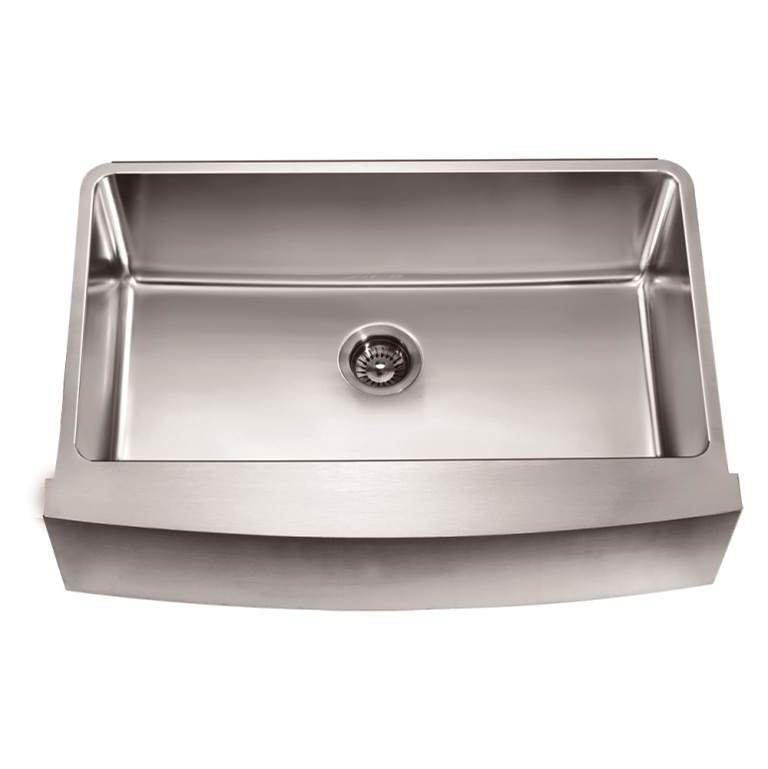 Dawn Dawn® Undermount Single Bowl with Curved Apron Front Sink