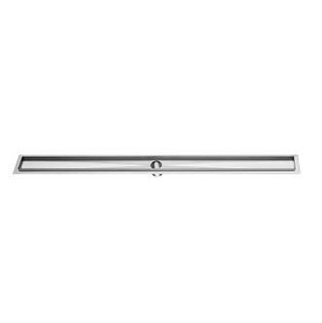 Dawn Shower Linear Drain Channel for Hot Mop, Size: 48-5/8''L x 4-5/8''W x 3-3/8''D