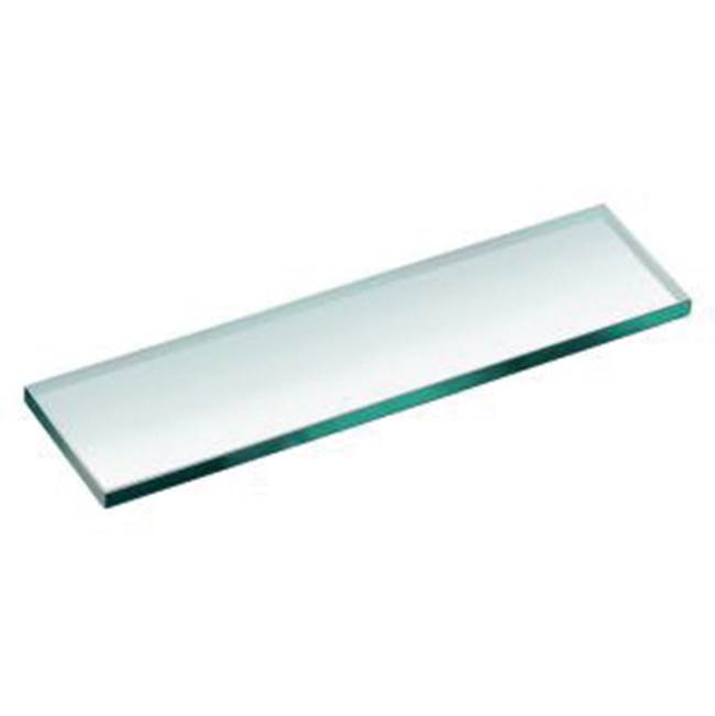 Dawn Glass shelf for shower niche, size: 13-5/8'' x 4-1/4'' x 3-/8''; Matte Gold