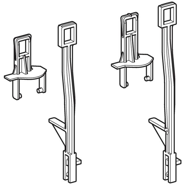 Geberit Conversion set for hydraulic servo lifter, for Geberit Sigma concealed cistern 8 cm