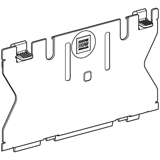 Geberit Protection plate for hydraulic servo lifter, for Geberit Sigma concealed cistern 8 cm