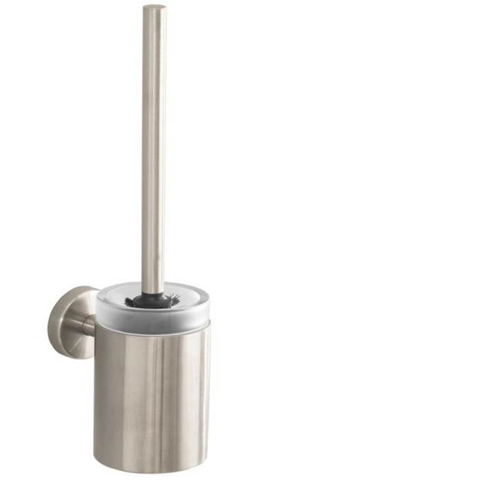 Hansgrohe Logis Toilet Brush with Holder in Brushed Nickel