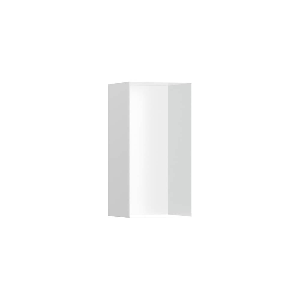Hansgrohe XtraStoris Minimalistic Wall Niche with Open Frame 12''x 6''x 5.5''  in Matte White
