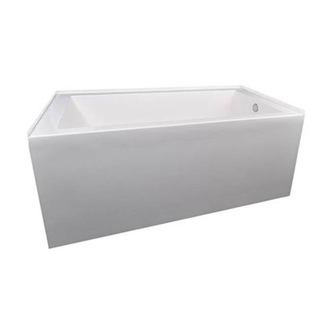 Hydro Systems Citrine 6032 Ston W/ Tub Only - Biscuit - Left Hand