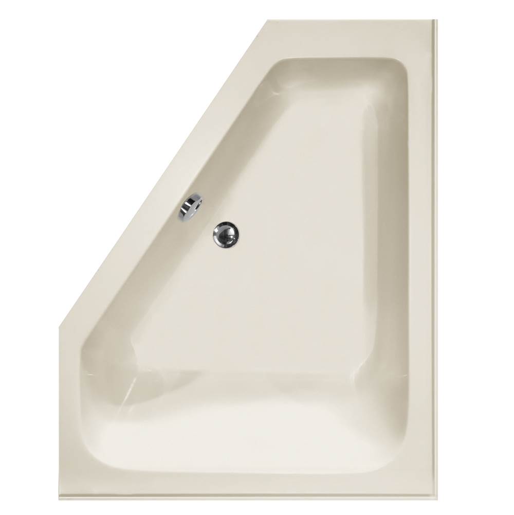 Hydro Systems COURTNEY 6048 AC TUB ONLY-BISCUIT-LEFT HAND
