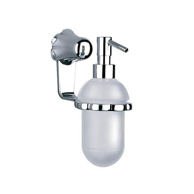 Joerger Ramses Albano Soap Dispenser, Complete, Platinum
