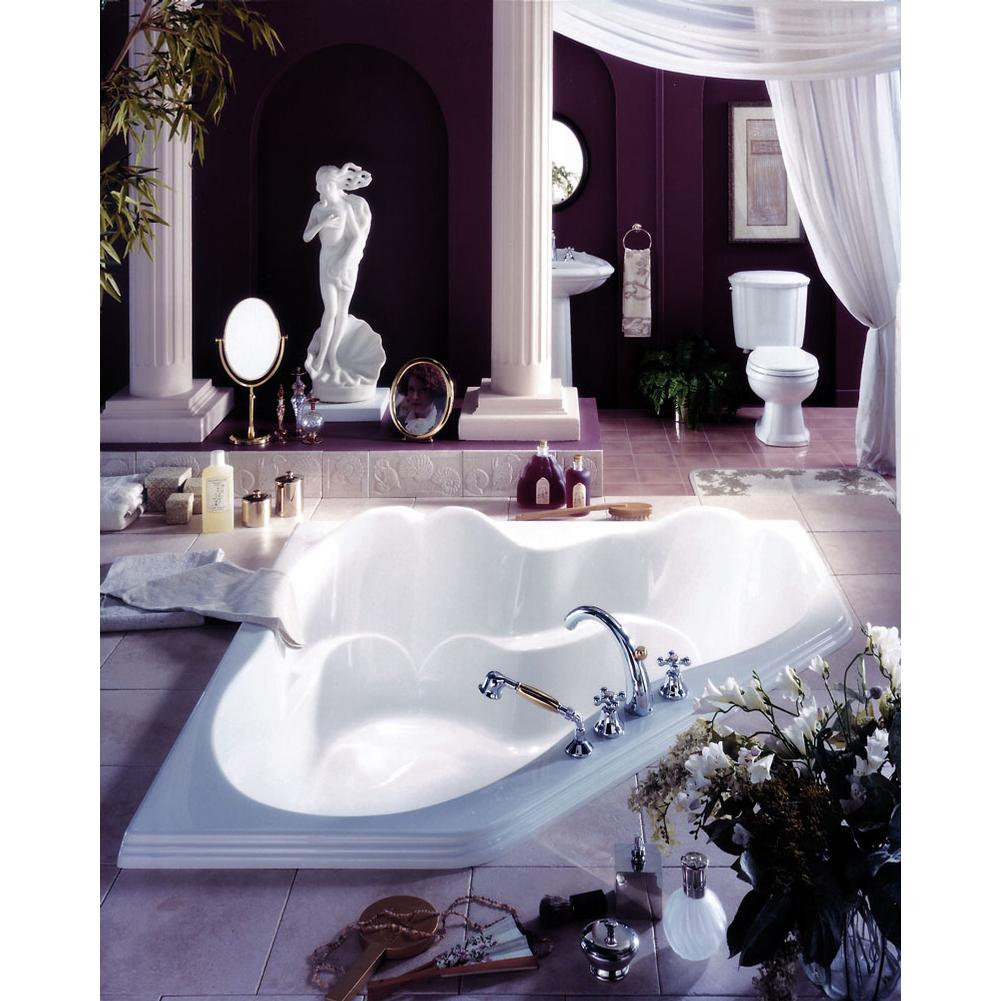 Neptune ARIANE bathtub 60x60, Whirlpool/Mass-Air/Activ-Air, Biscuit
