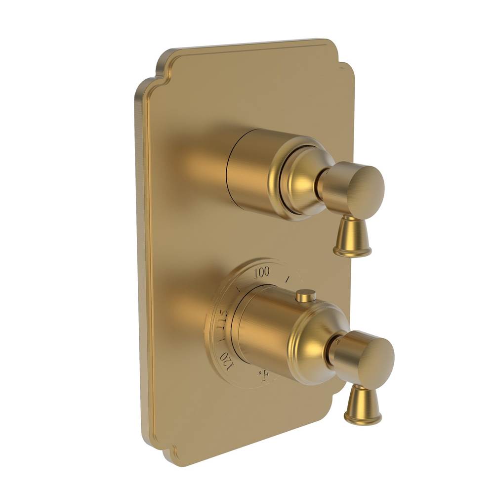 Newport Brass Metropole 1/2'' Square Thermostatic Trim Plate with Handle