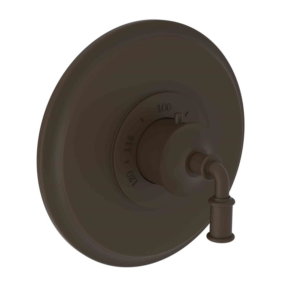 Newport Brass Taft 3/4'' Round Thermostatic Trim Plate with Handle