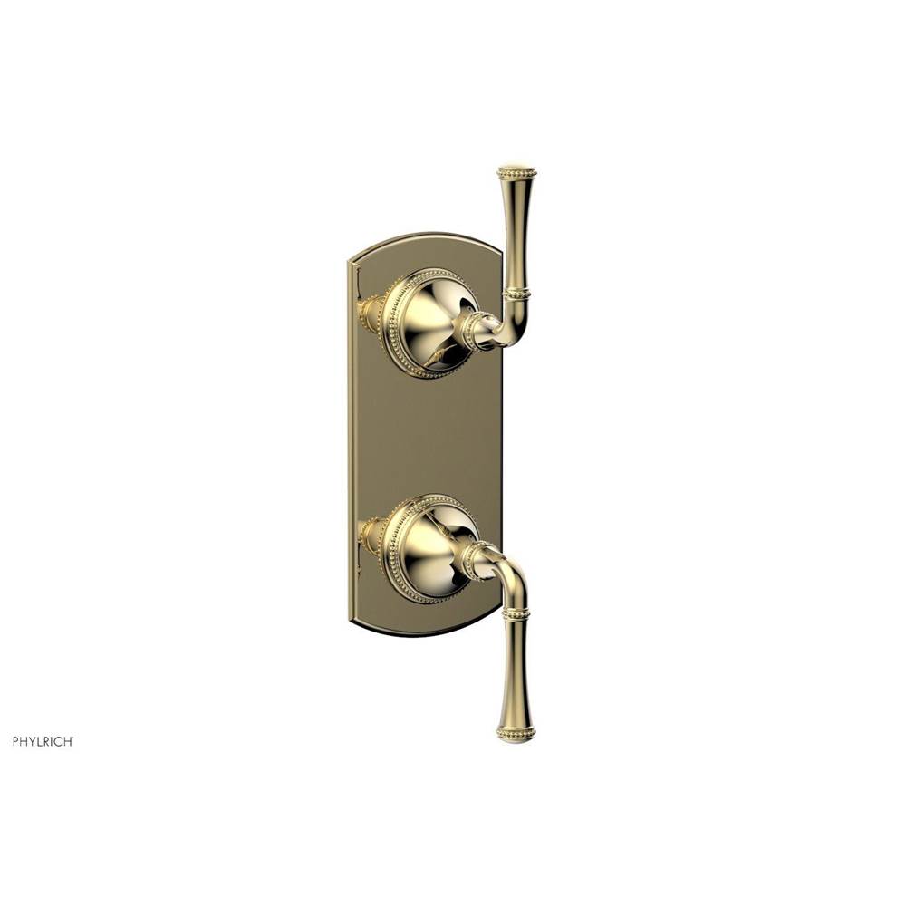 Phylrich BEADED 1/2'' Mini Thermostatic Valve with Volume Control or Diverter 4-131