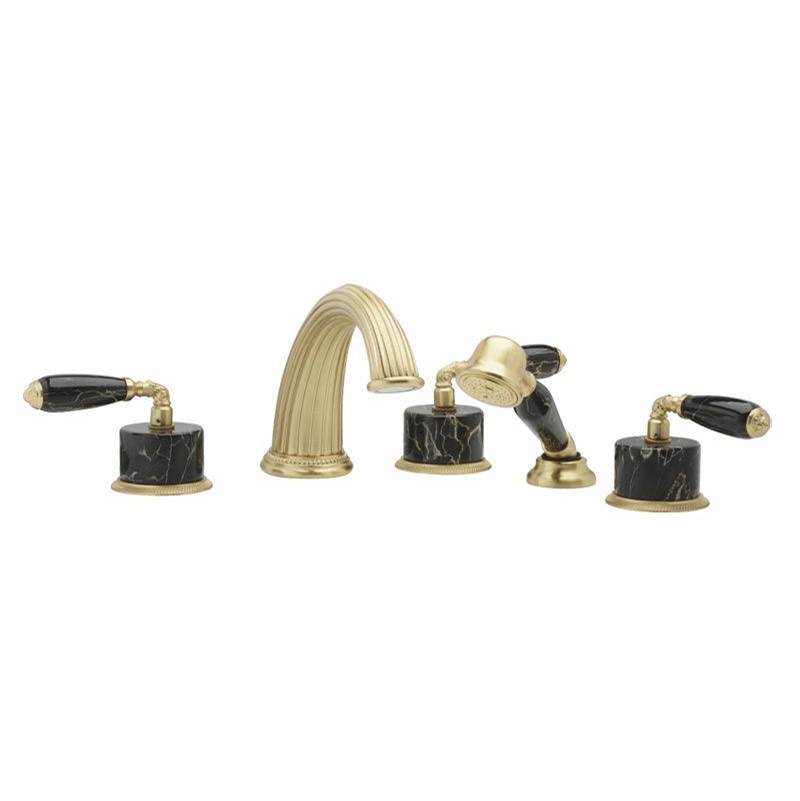 Phylrich VALENCIA Deck Tub Set with Hand Shower K2338CP1