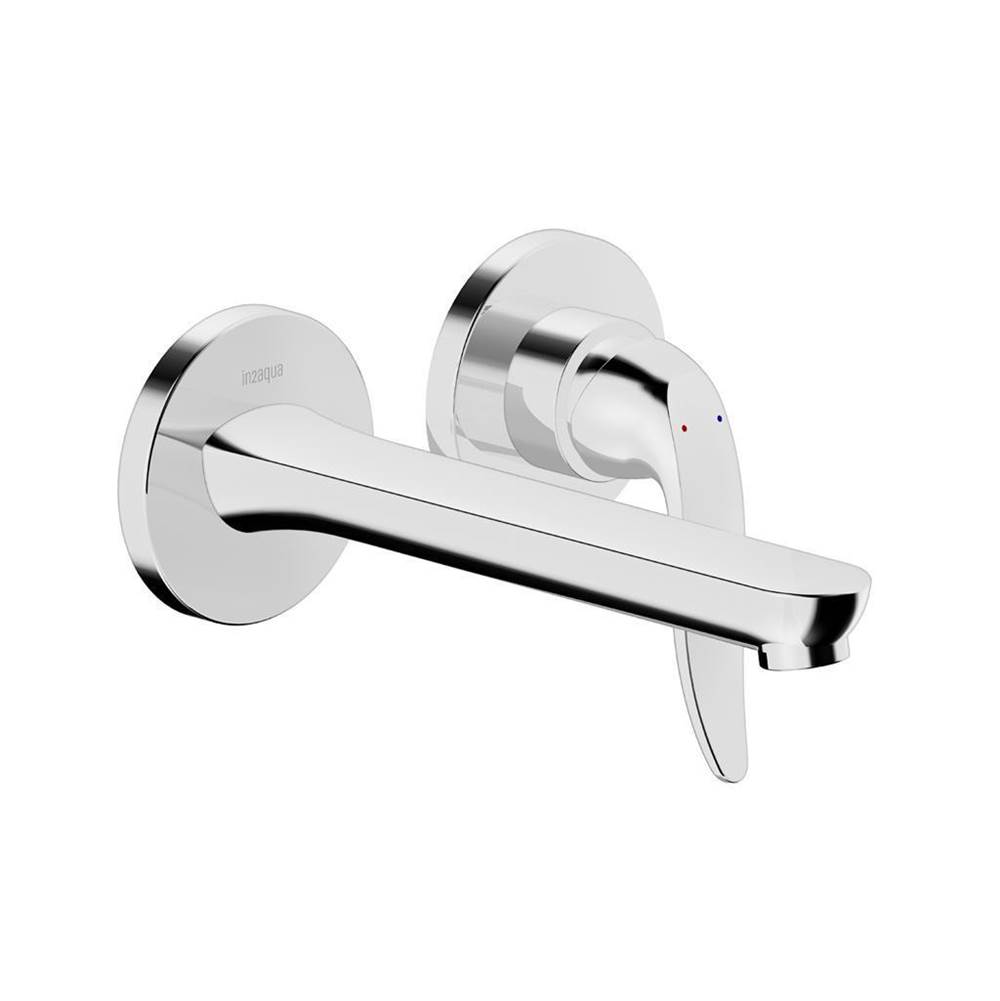 In2aqua Style 2-Hole In-Wall For Wash Basin, Chrome