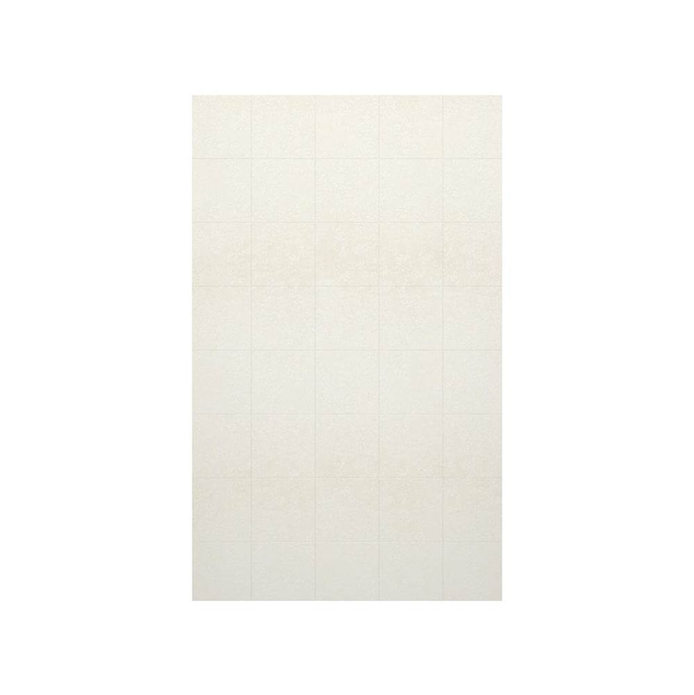 Swan SSSQ-3696-1 36 x 96 Swanstone® Square Tile Glue up Bath Single Wall Panel in Tahiti White
