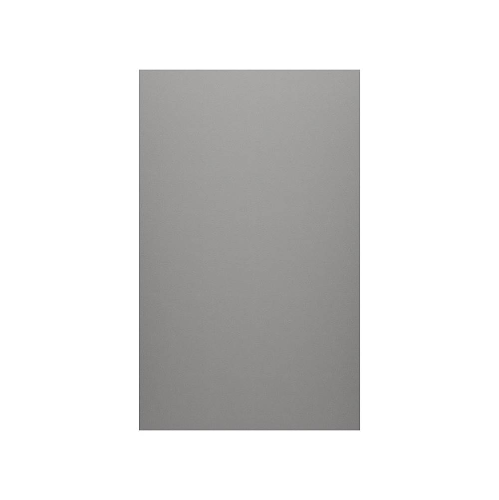Swan SS-3672-1 36 x 72 Swanstone® Smooth Glue up Bathtub and Shower Single Wall Panel in Ash Gray