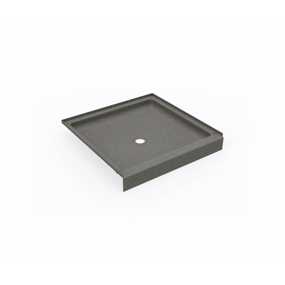 Swan SS-3636 36 x 36 Swanstone® Alcove Shower Pan with Center Drain Sandstone