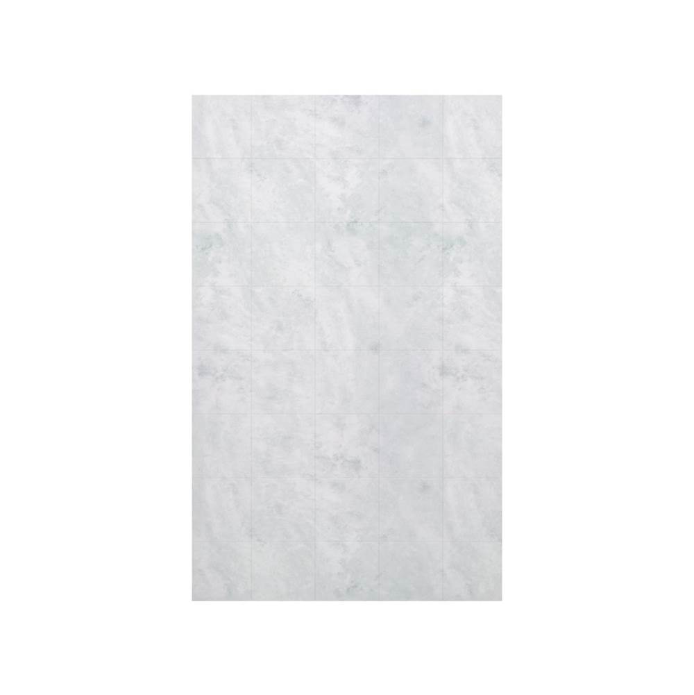 Swan SSSQ-6296-1 62 x 96 Swanstone® Square Tile Glue up Bath Single Wall Panel in Ice