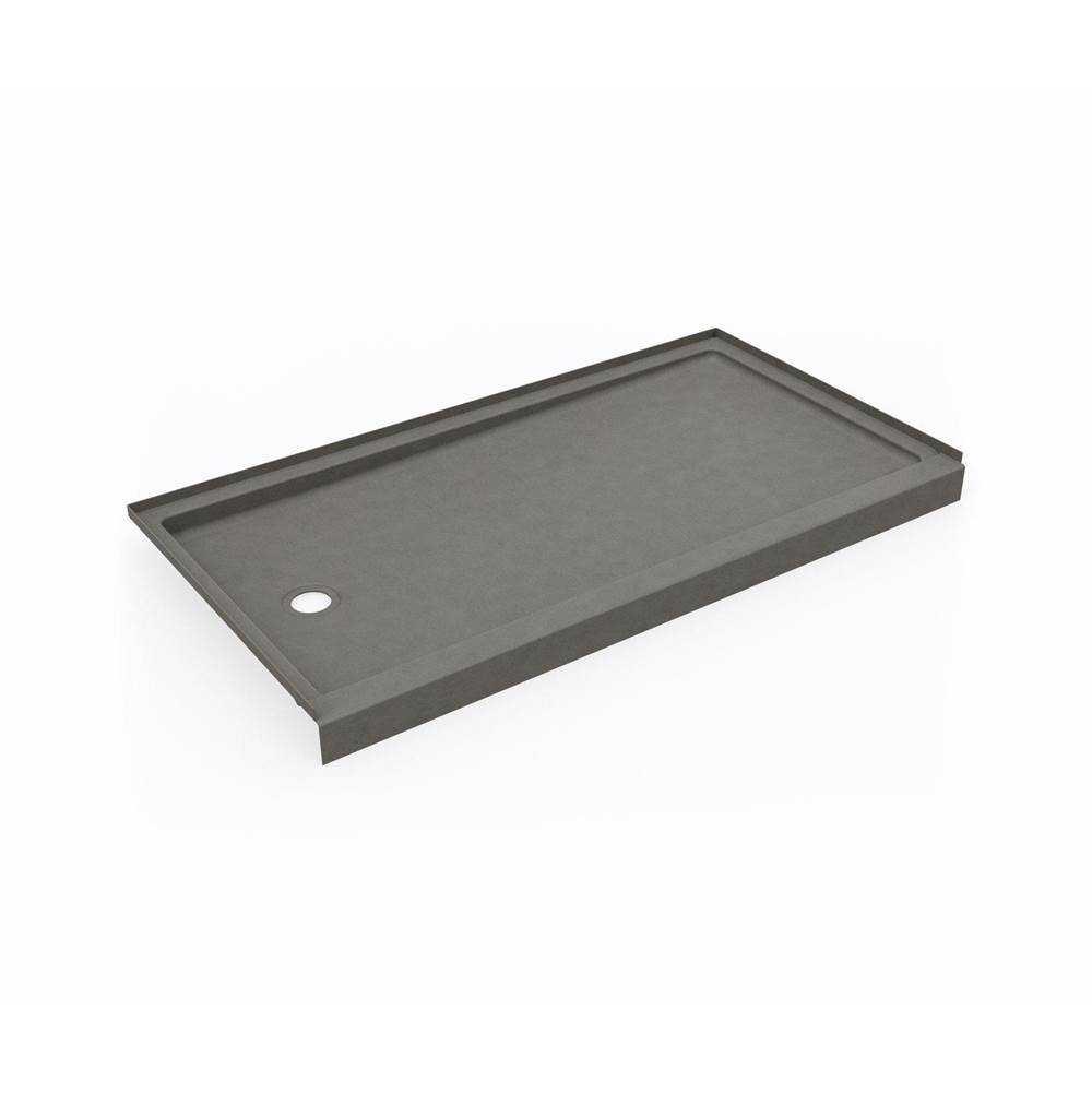 Swan SR-3260LM/RM 32 x 60 Swanstone® Alcove Shower Pan with Right Hand Drain Sandstone