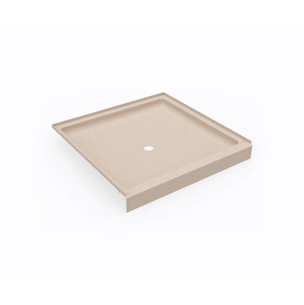 Swan SS-4242 42 x 42 Swanstone® Alcove Shower Pan with Center Drain in Bermuda Sand