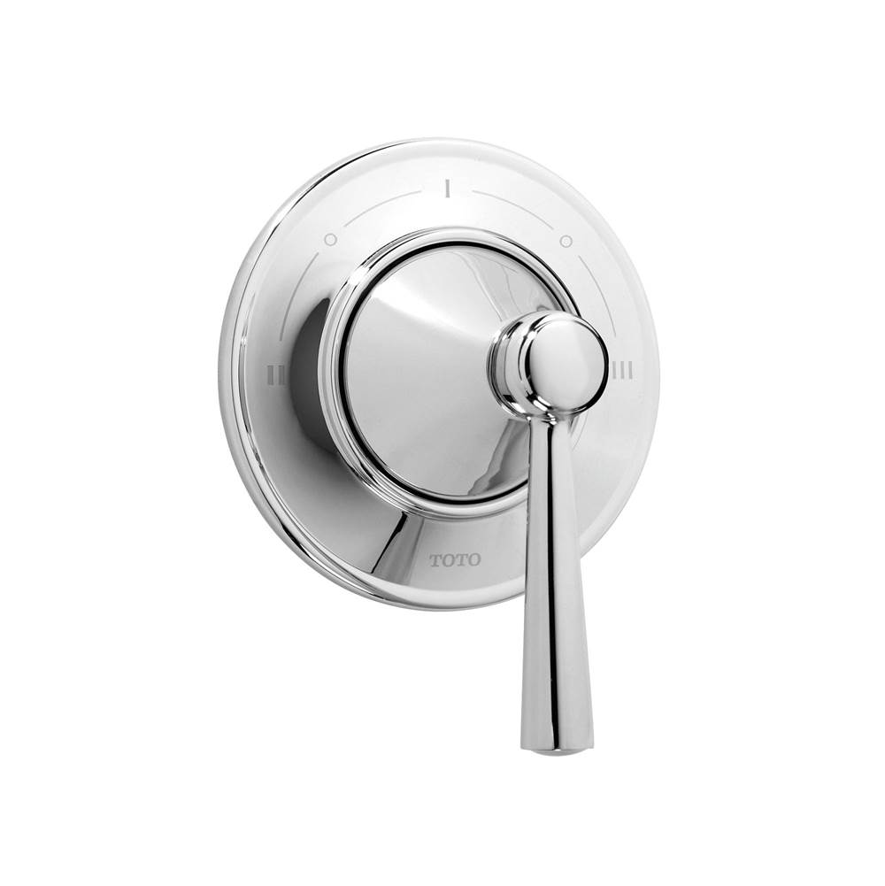 TOTO Toto® Silas™ Three-Way Diverter Trim With Off, Polished Chrome