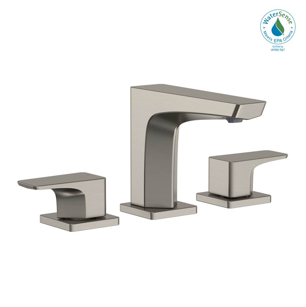 TOTO Toto® Ge 1.2 Gpm Two Handle Widespread Bathroom Sink Faucet, Brushed Nickel