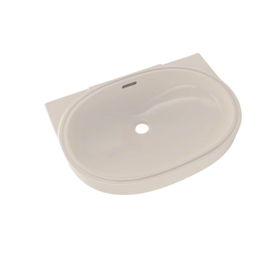 TOTO Toto® Oval 19-11/16'' X 13-3/4'' Undermount Bathroom Sink With Cefiontect, Sedona Beige