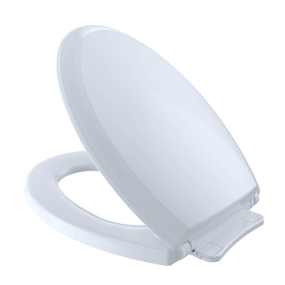 TOTO Toto® Guinevere® Softclose® Non Slamming, Slow Close Elongated Toilet Seat And Lid, Cotton White