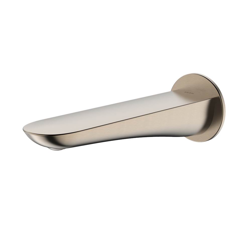 TOTO Toto® Modern R Wall Tub Spout, Brushed Nickel