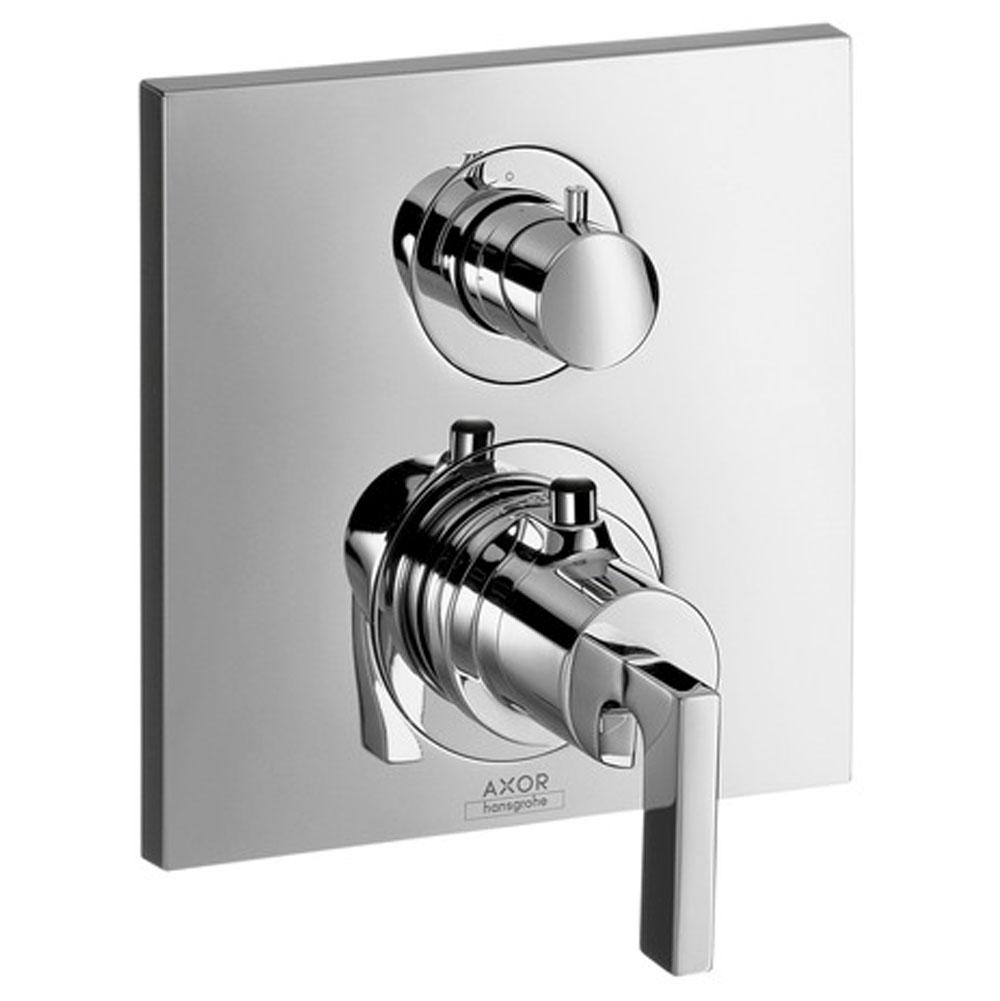 Axor Citterio Thermostatic Trim with Volume Control and Diverter in Chrome