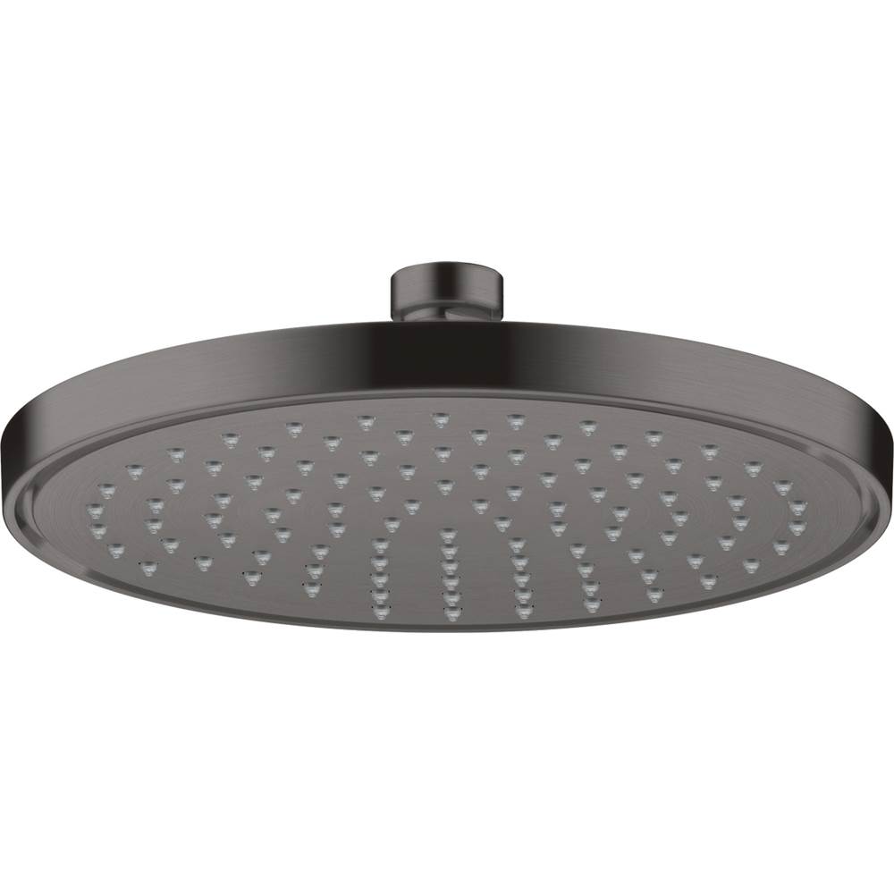 Axor ShowerSolutions Showerhead 220 1-Jet, 1.75 GPM in Brushed Black Chrome