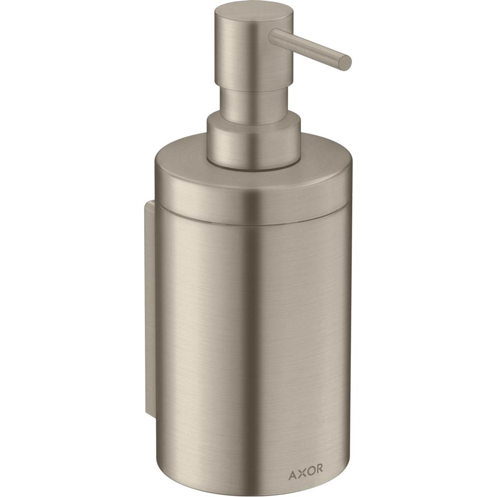 Axor Universal Circular Soap dispenser  in Brushed Nickel
