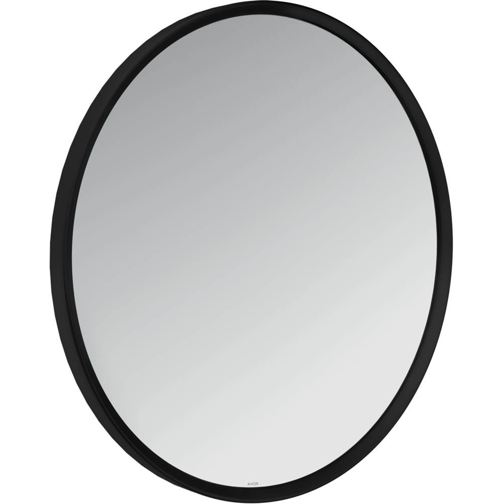 Axor Universal Circular Wall Mirror in Matte Black