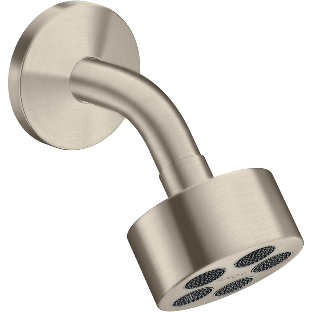 Axor ONE Showerhead 75 1-Jet, 2.5 GPM in Brushed Nickel