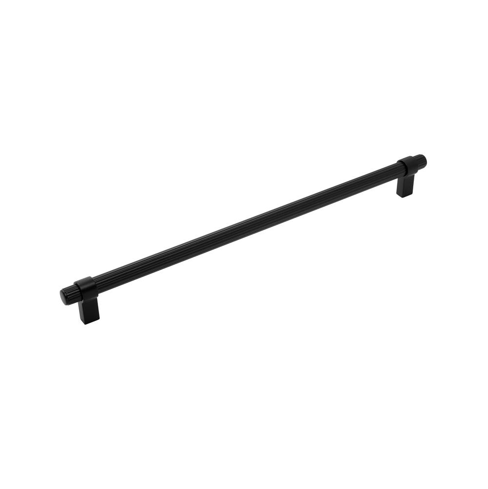 Belwith Keeler Sinclaire Collection Appliance Pull 18 Inch Center to Center Matte Black Finish
