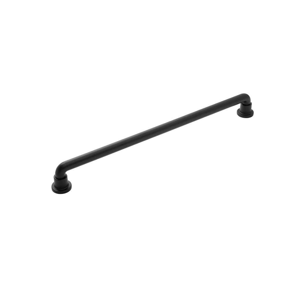 Belwith Keeler Urbane Collection Appliance Pull 18 Inch Center to Center Matte Black Finish