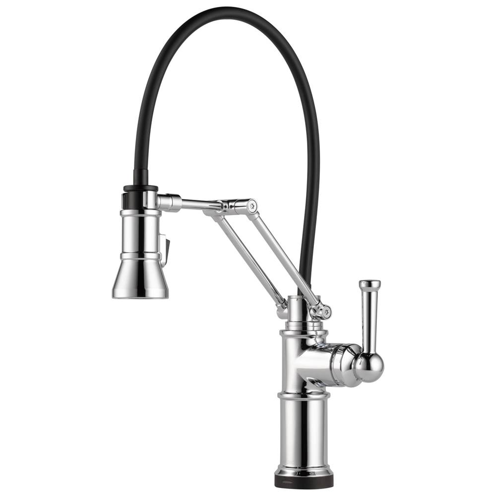 Brizo Artesso® Single Handle Articulating Kitchen Kitchen Faucet with SmartTouch® Technology