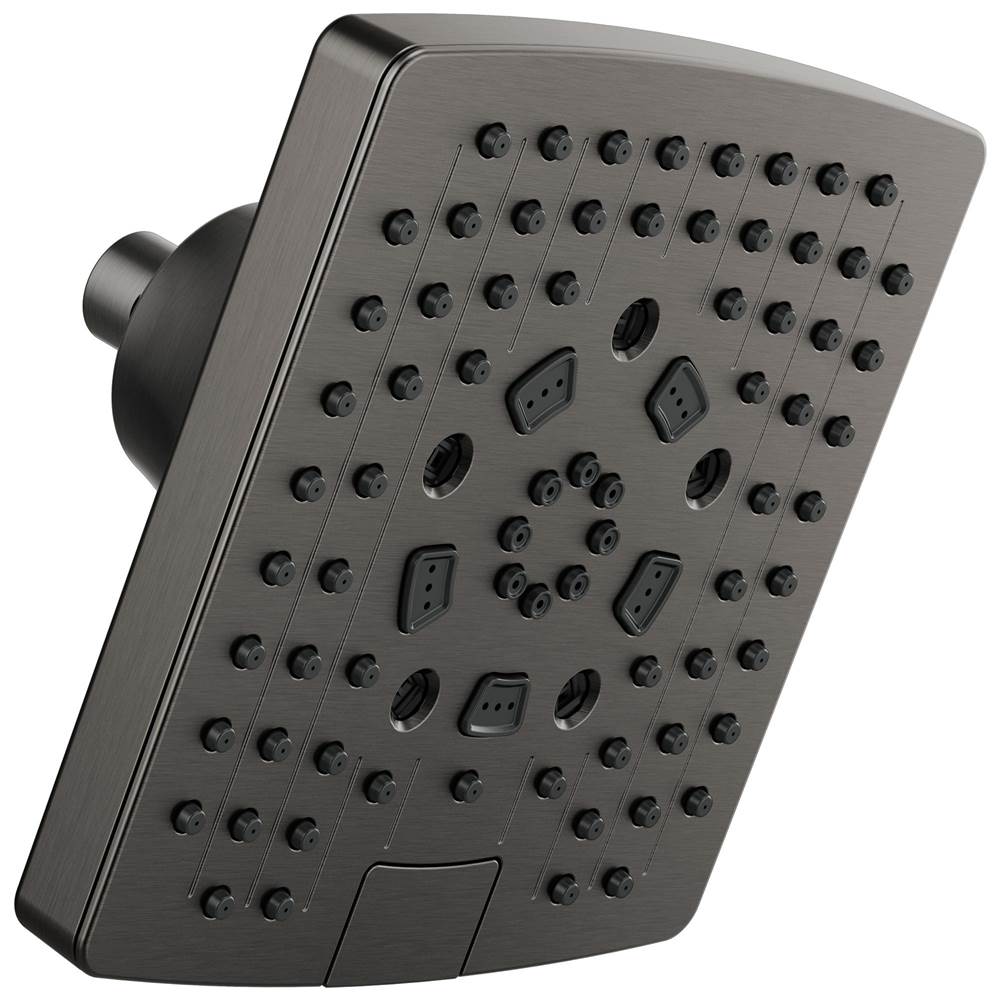 Brizo Universal Showering 7'' Linear Square H2Okinetic<sup>®</sup> Multi-Function Wall Mount Showerhead