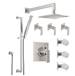 California Faucets - KT08-77.18-RBZ - Shower System Kits