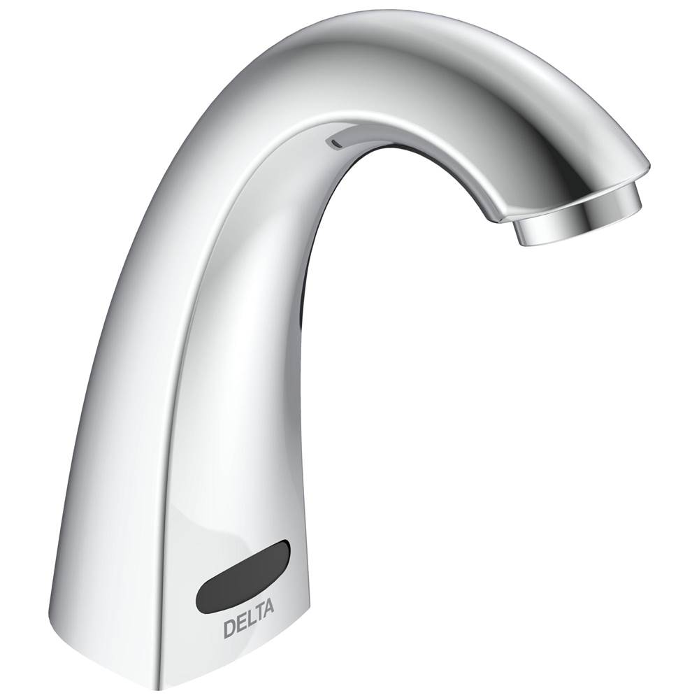 Delta Commercial Commercial 590T: Single Hole Hardwire Electronic Bathroom Faucet