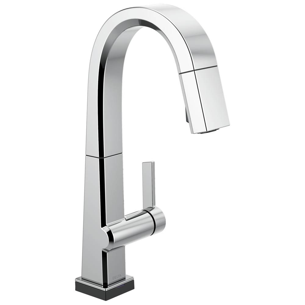 Delta Faucet Pivotal™ Single Handle Pull Down Bar/Prep Faucet With Touch<sub>2</sub>O Technology