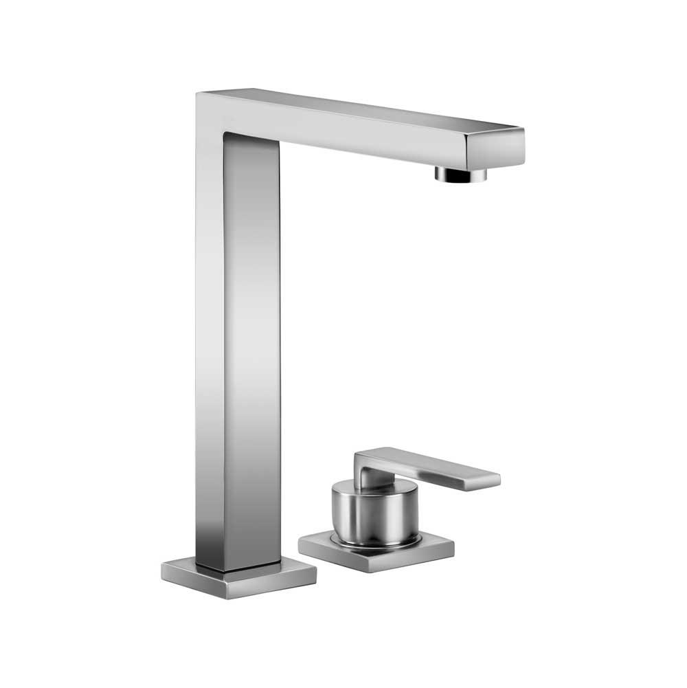 Dornbracht Lot Bar Tap Two-Hole Mixer With Individual Rosettes In Polished Chrome