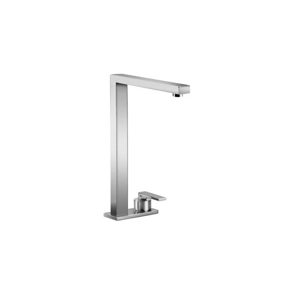 Dornbracht Lot Two-Hole Mixer With Cover Plate In Dark Platinum M