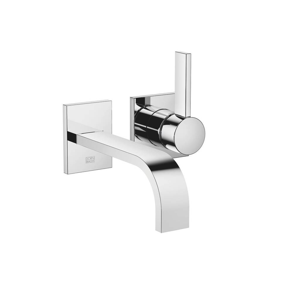 Dornbracht MEM Wall-Mounted Single-Lever Mixer Without Drain In Brushed Durabrass