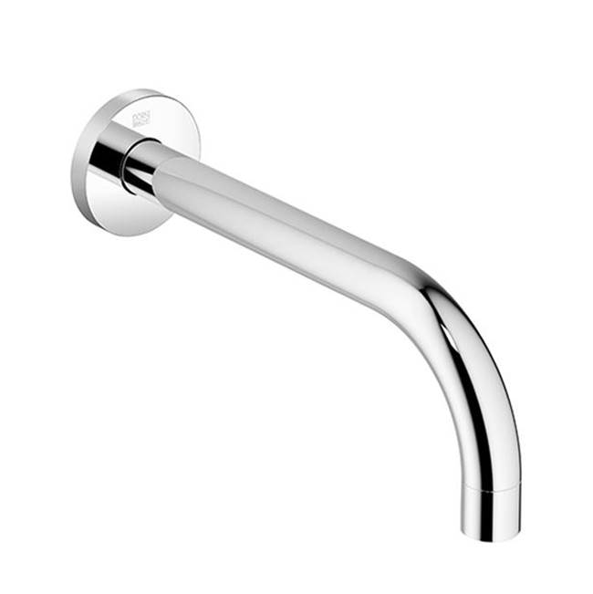Dornbracht Tara Lavatory Spout, Wall-Mounted Without Drain In Polished Chrome